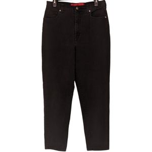 Gloria Vanderbilt Amanda Stretchy black jeans in size 12 tall